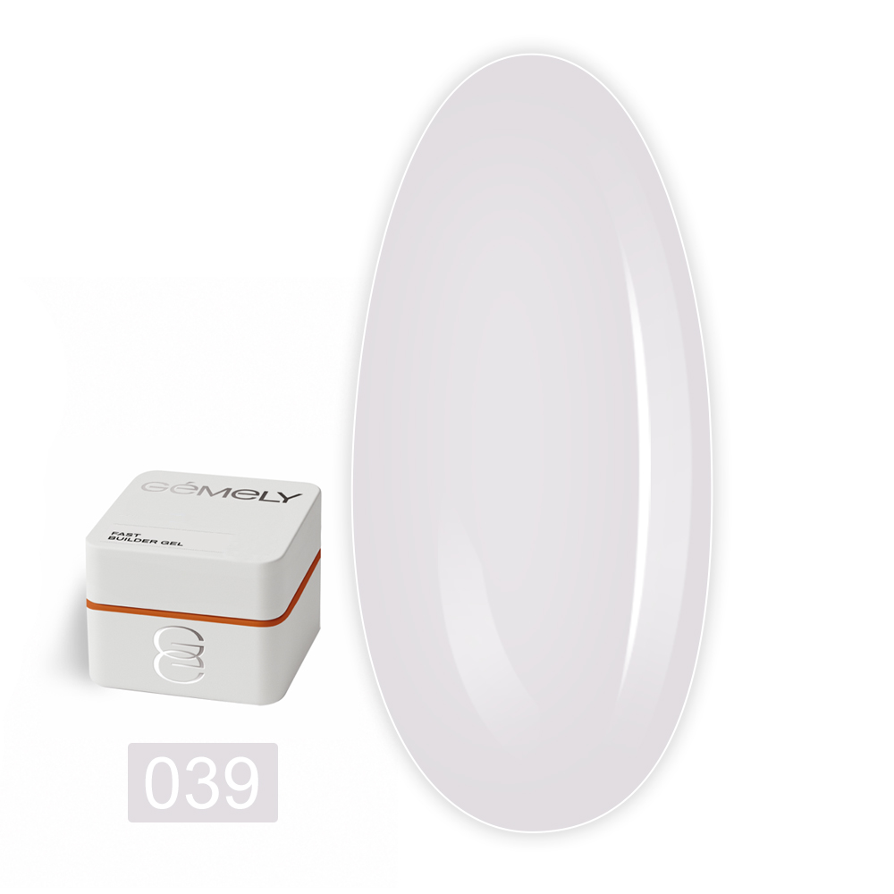 Гель для нарощування та укріплення Gemely (Fast Builder gel 039 30 мл)