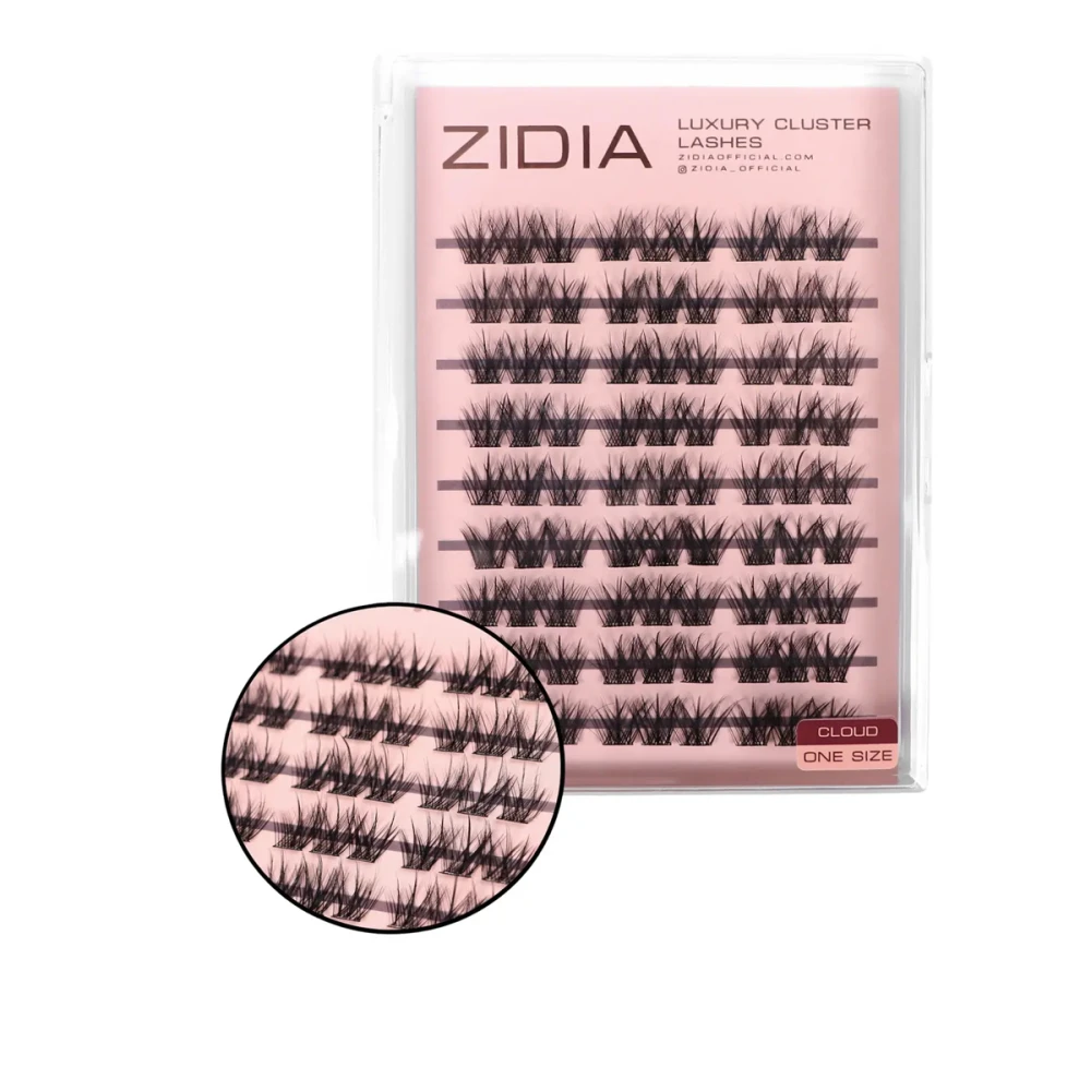 Ресницы самоклеящиеся пучковые ZIDIA (Cloud One Size)