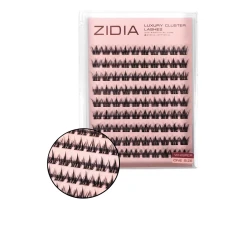 Ресницы самоклеящиеся пучковые ZIDIA (Whisper One Size)