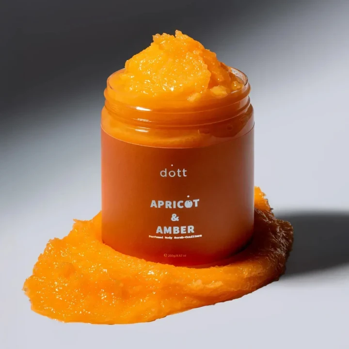 Скраб-конфітюр парфумований для тіла DOTT (Apricot & Amber)