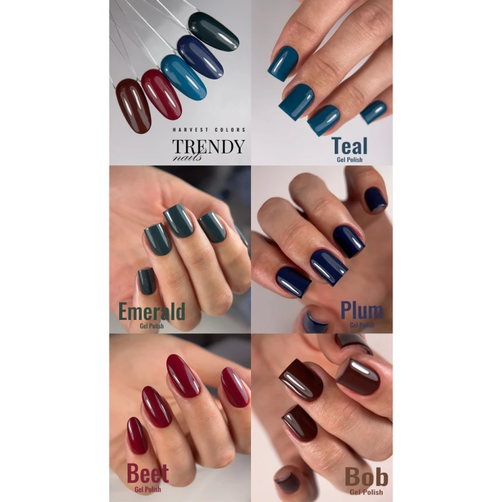Гель-лак для ногтей TrendyNails (Plum 5 мл)