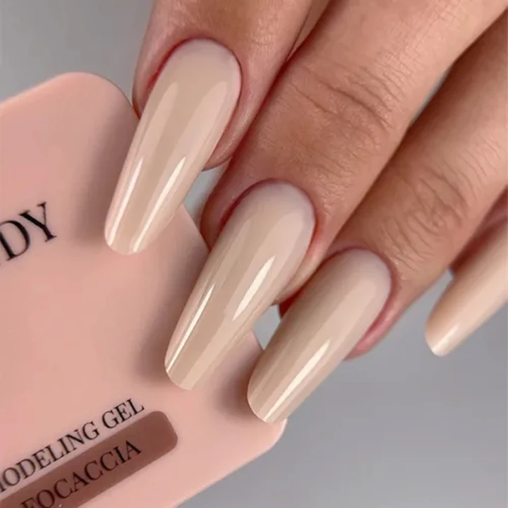Гель для нарощування нігтів TrendyNails HFTF  30 мл (Classic color Focaccia)