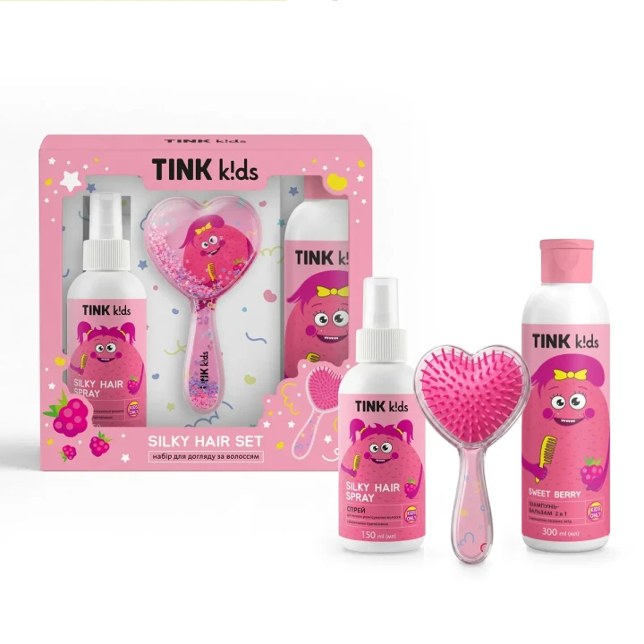 Набір для догляду за волоссям Tink Kids (Silky Hair Set 150 мл+300 мл)