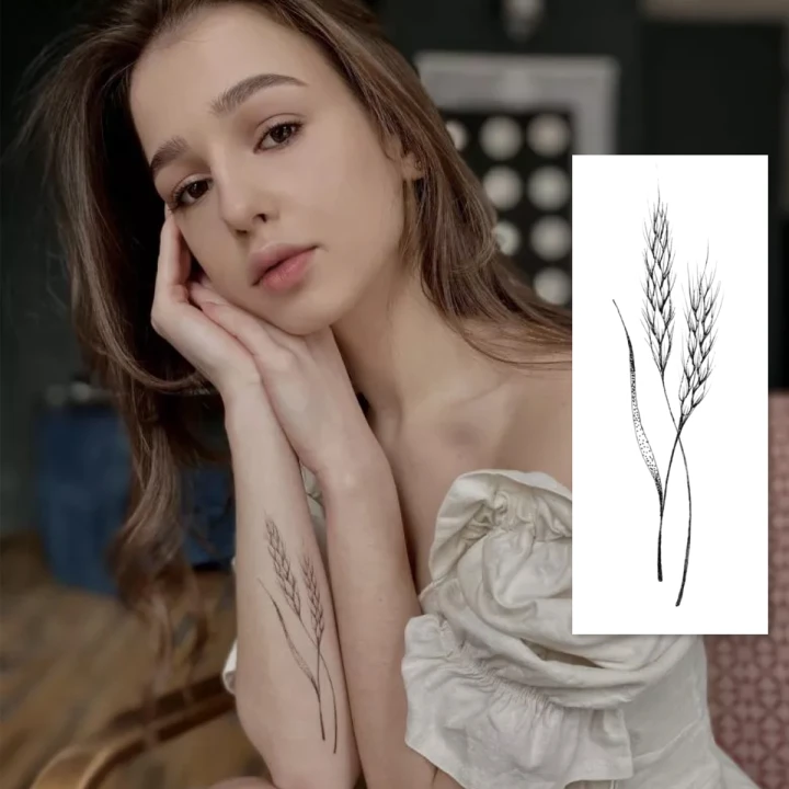 Тату тимчасові сет Arley Sign (Колоски)