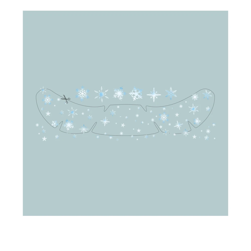 Тату тимчасові сет Arley Sign (Сніжинки-крижинки)