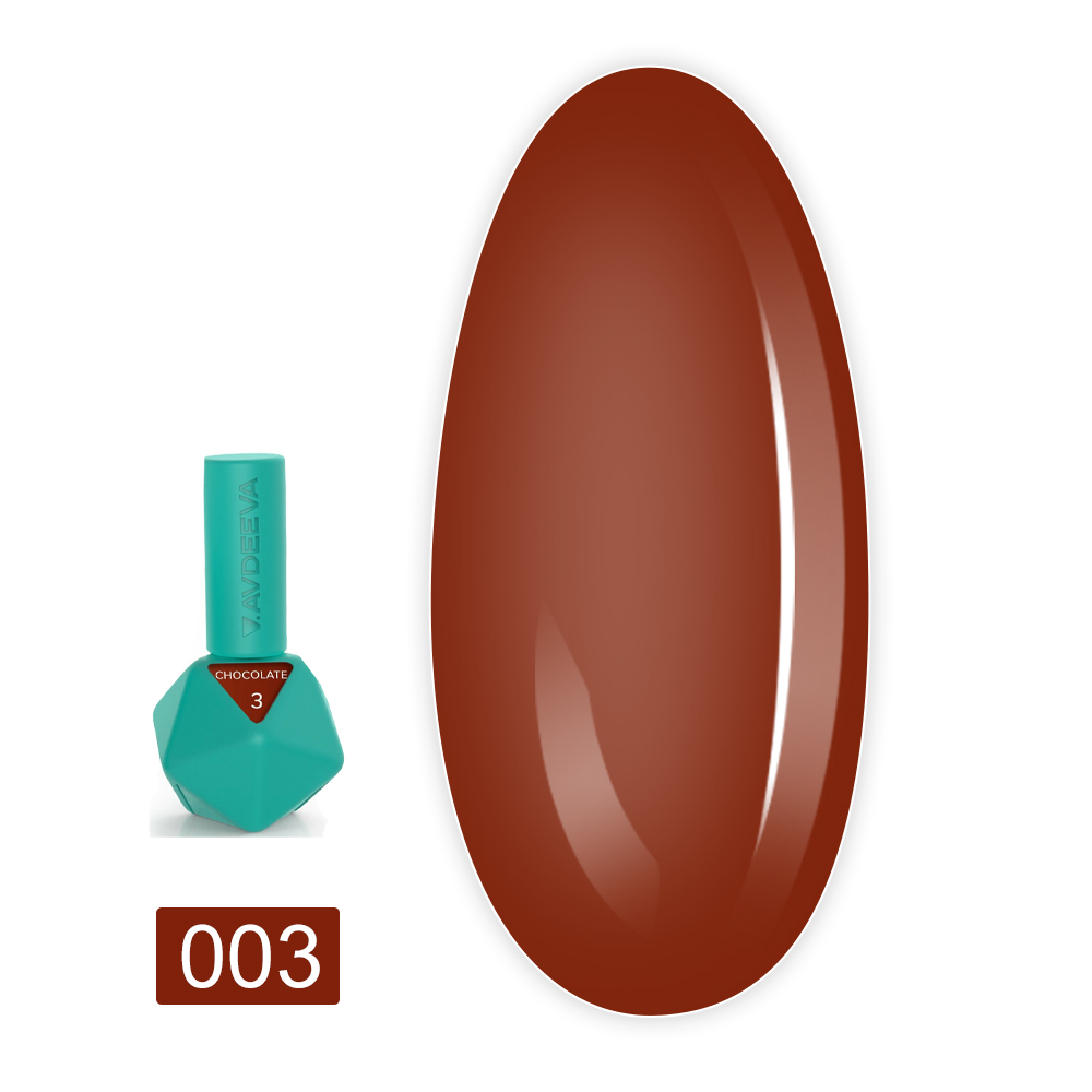 Гель-лак Chocolate Victoria Avdeeva 12 мл (03 Карамельний шоколад)