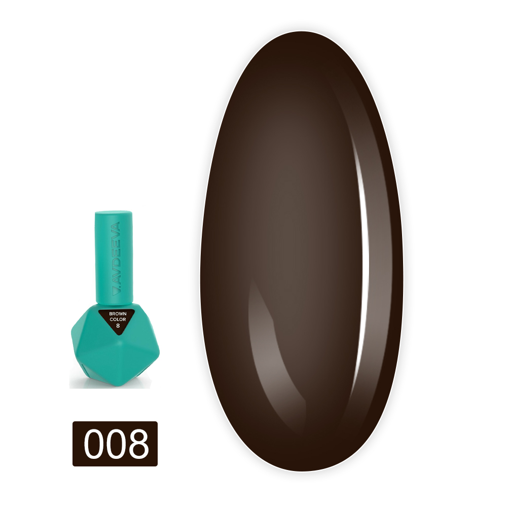 Гель-лак Brown Color Victoria Avdeeva 12 мл (08)