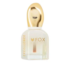 Топ закріплювач лаку для нігтів FOX (Top Coat 12 мл)