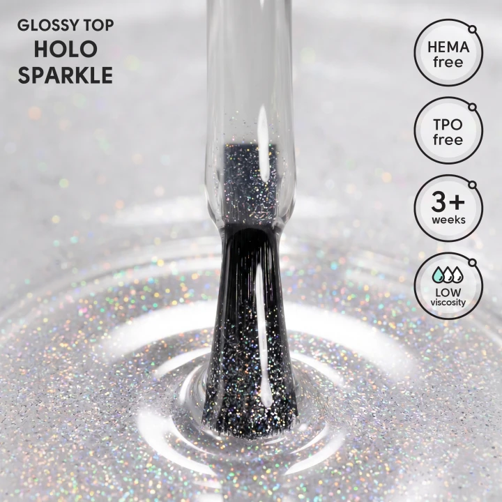 Топ декоративний Shelly nail (Holo Sparkle 12 мл)