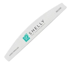 Пилка для ногтей Shelly nail (EXPERT полумесяц 180/240 гріт)