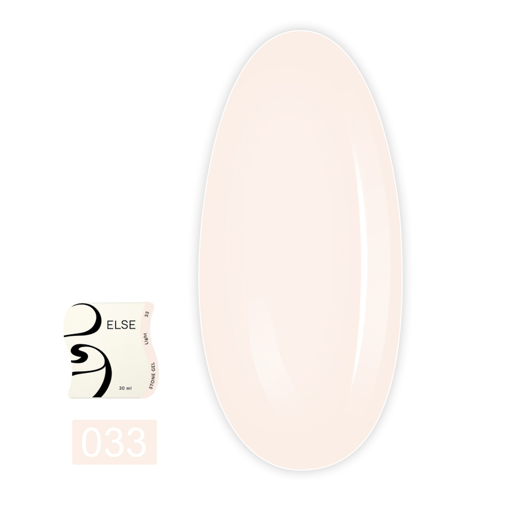 Гель для нарощування нігтів Else (Stone gel 33 Light 30 мл)