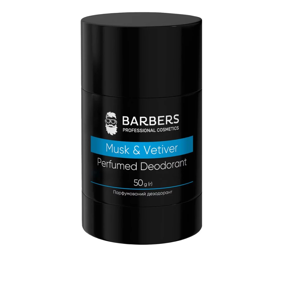 Дезодорант парфюмированный Barbers (Joko Blend) (Musk&Vetiver 50 г)
