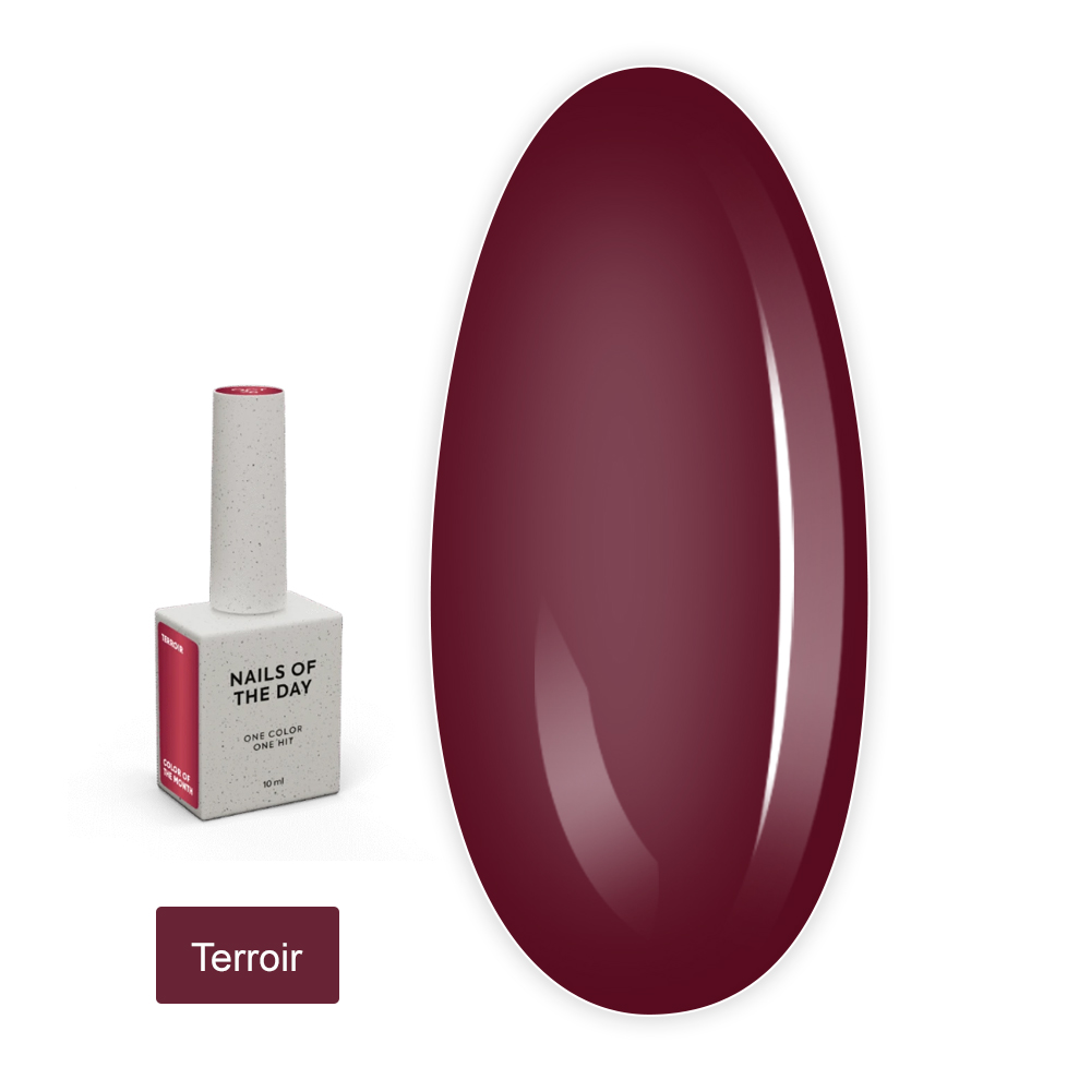 Гель-лак Color of the month NailSofTheDay (October 2026 Terroir 10 мл)