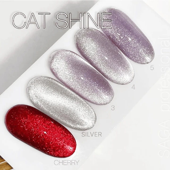 Гель-лак Saga Cat Shine 10 мл (004)