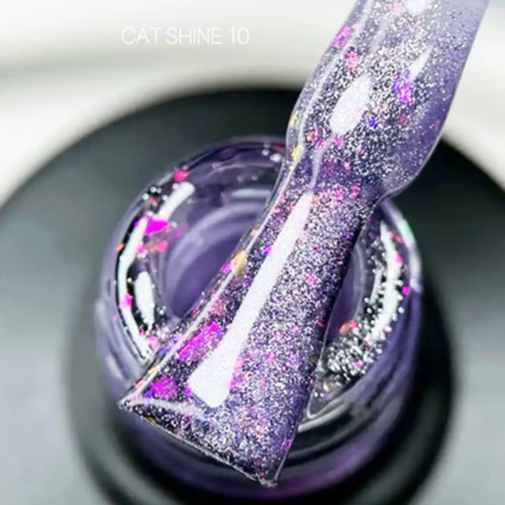 Гель-лак Saga Cat Shine 10 мл (010)