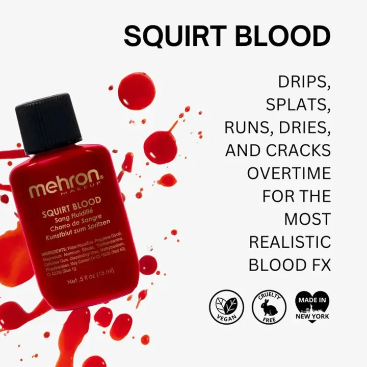 Кровь искусственная MEHRON (Squirt Blood-Bright Arterial 15 мл)