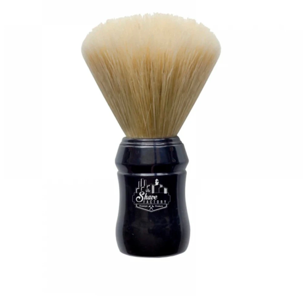 Помазок для бритья из кабана The Shave Factory (с деревянной ручкой L)
