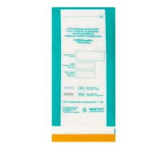 Пакети самоклеючі для стерелізації (прозорі) Медтест ПСПВ-СтериМаг 100*200 100 шт