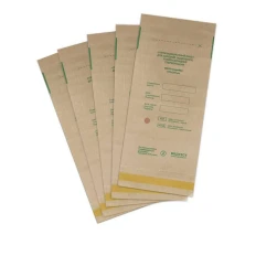 Пакети Медтест самоклеючі для стерелізації крафт ПБСП - СтериМаг 100*200 1шт (розфасування)