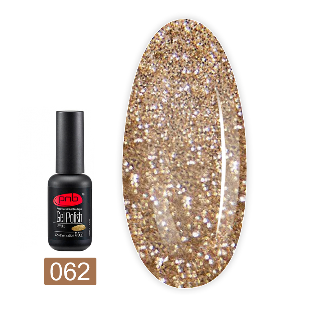 Гель лак PNB для ногтей 8 мл (062)