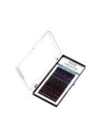 Вії KODI Creative чорні з кольоровими кінчиками 16 рядів