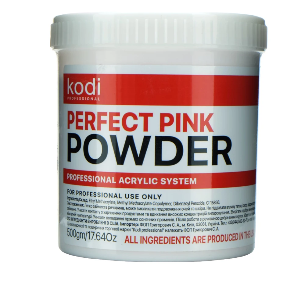 Пудра акриловая KODI Perfect Pink 500 г