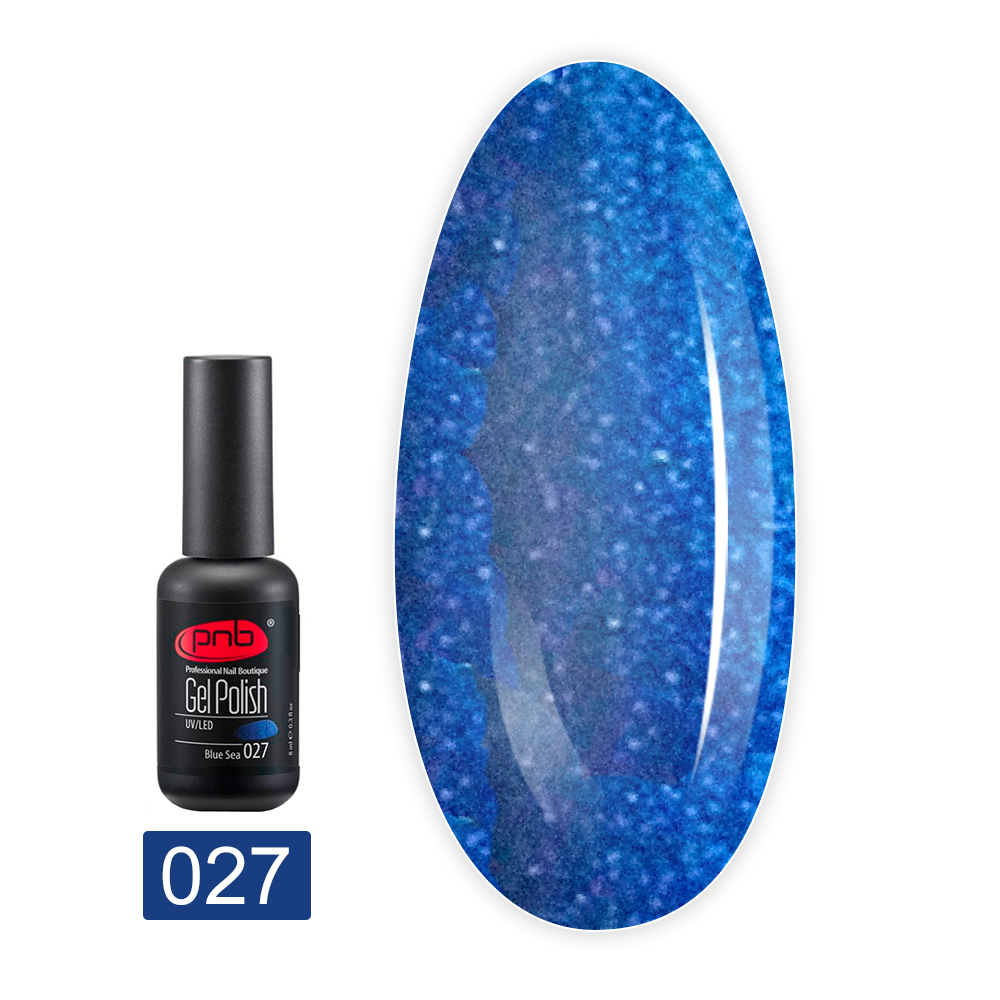 Гель лак PNB для ногтей 8 мл (027)