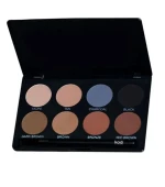 Набор теней для коррекции бровей KODI (8 оттенков+кисть)