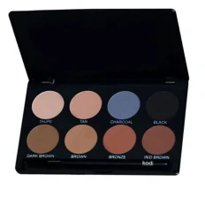 Набор теней для коррекции бровей KODI (8 оттенков+кисть)