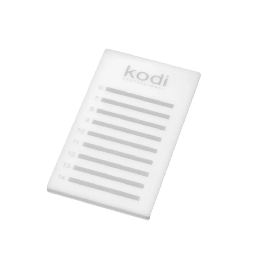 Планшет пластиковый для лент с ресницами KODI