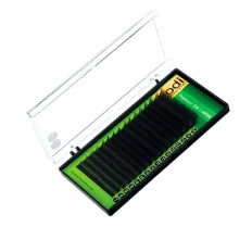 Ресницы KODI Green 16 рядов темно-бордовые
