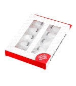 Зажимы для маникюра KODI пластиковые 10 шт