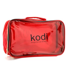 Косметичка на змійці нейлон KODI 16 червоний