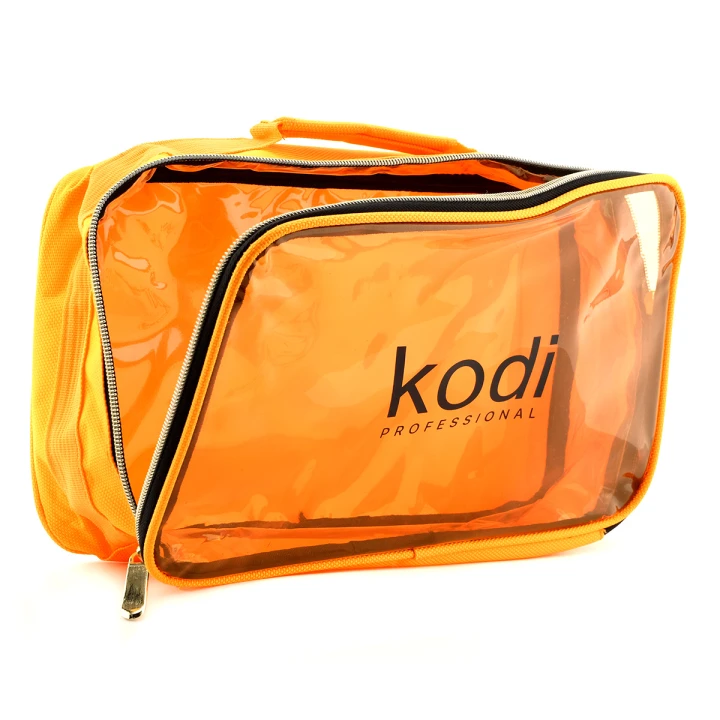 Косметичка на змійці нейлон KODI 6 помаранчевий