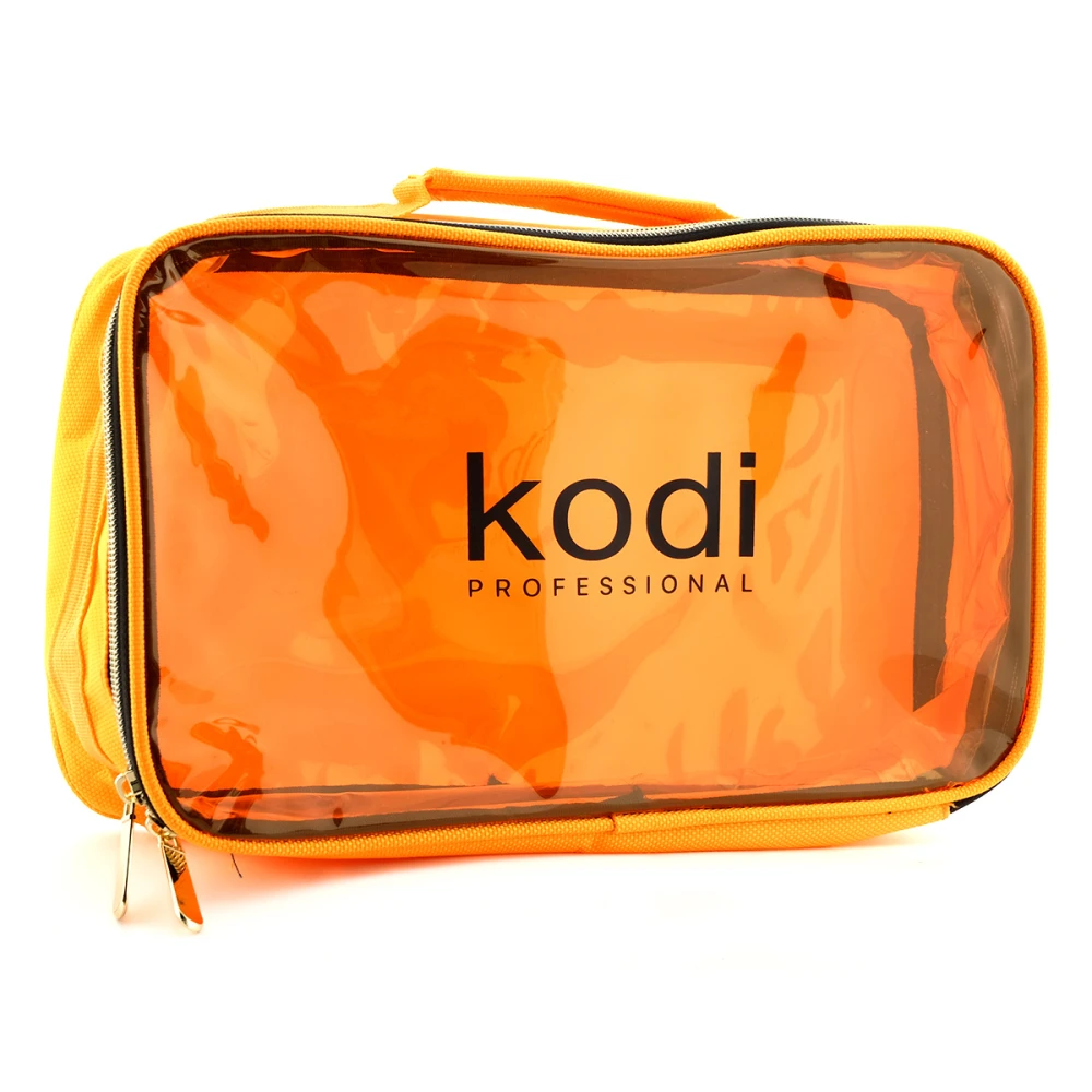 Косметичка на змійці нейлон KODI 6 помаранчевий