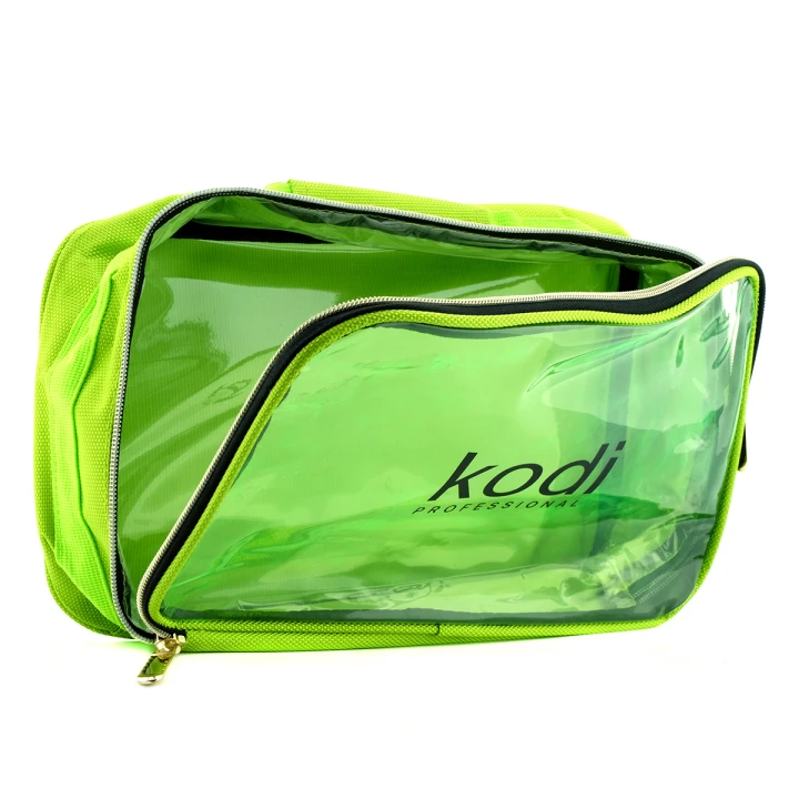 Косметичка на змейке нейлон KODI 7 салатовый