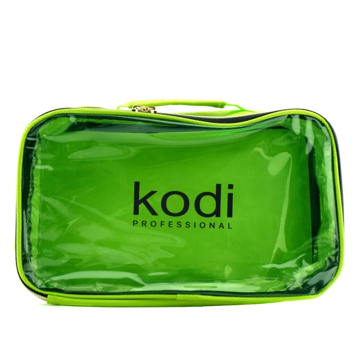 Косметичка на змейке нейлон KODI 7 салатовый
