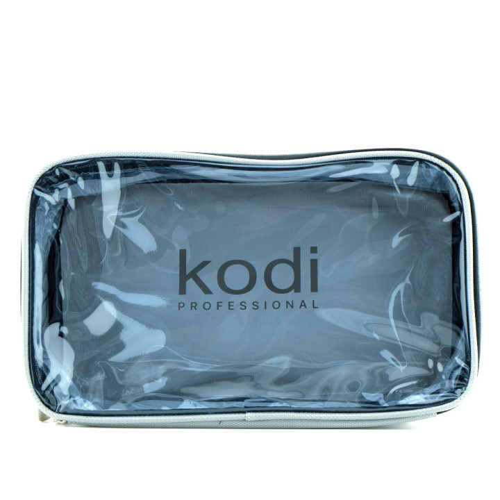 Косметичка на змійці нейлон KODI 9 сірий