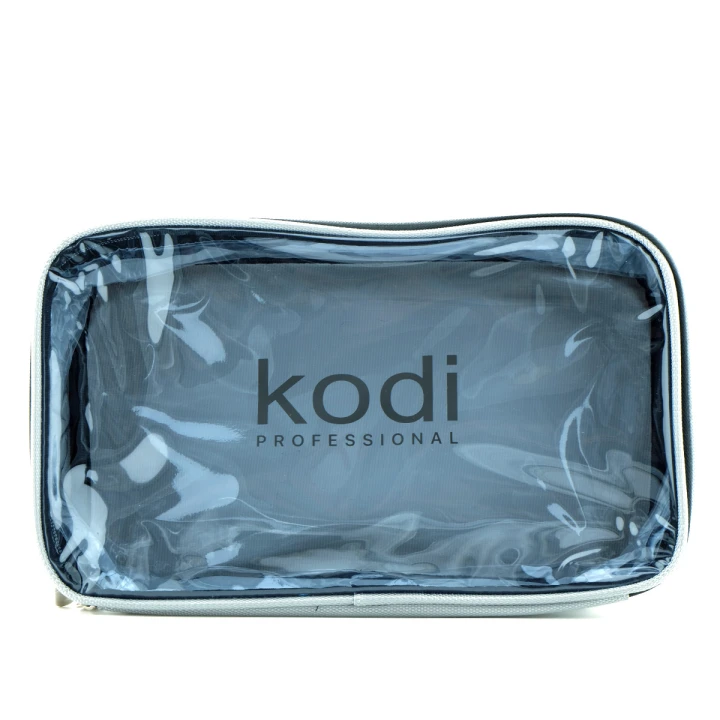Косметичка на змійці нейлон KODI 9 сірий