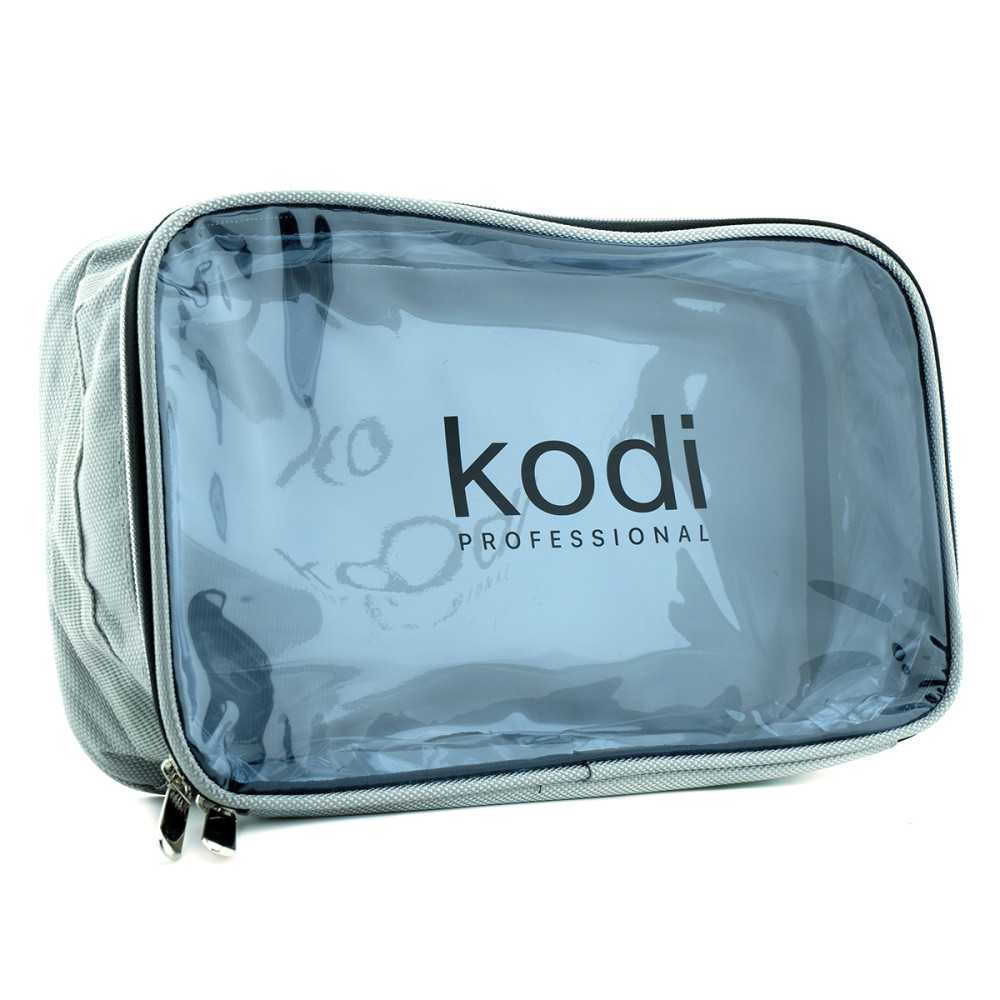 Косметичка на змійці нейлон KODI 9 сірий