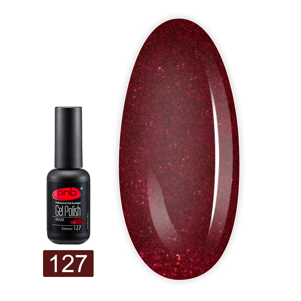 Гель лак PNB для ногтей 8 мл (127)