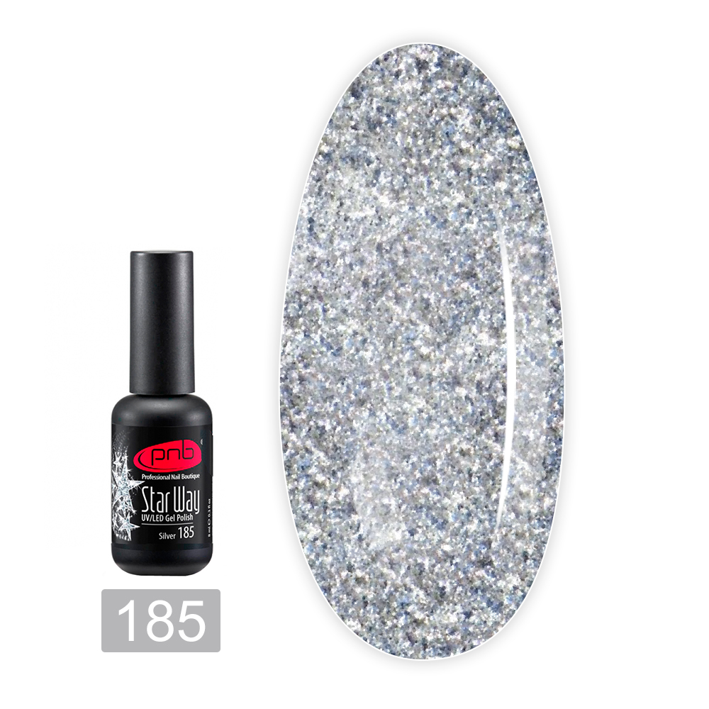 Гель лак PNB для ногтей 8 мл (185)