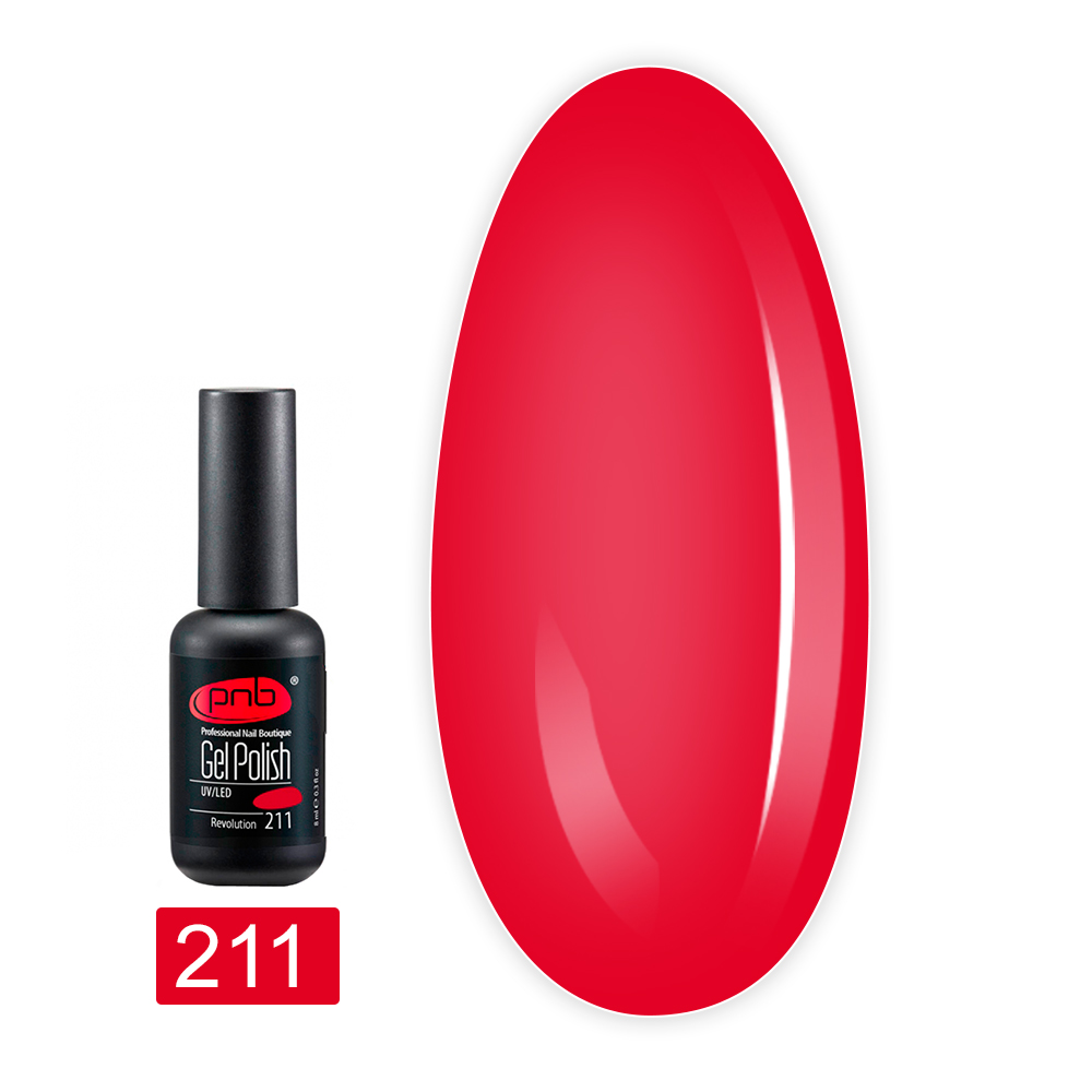 Гель-лак PNB для нігтів 8 мл (211)
