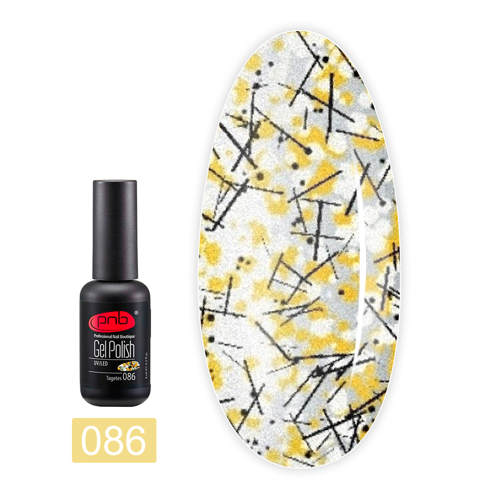 Гель лак PNB для ногтей 8 мл (086)