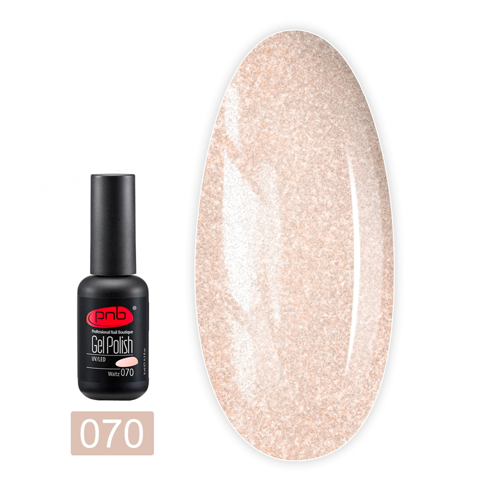 Гель лак PNB для ногтей 8 мл (070)