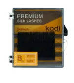 Ресницы KODI Butterfly 6 рядов черный 0,07*B 11-13