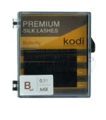 Ресницы KODI Butterfly 6 рядов черные 0,10*B 8-10