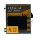 Ресницы KODI Butterfly 6 рядов черные 0,15*B 14-16