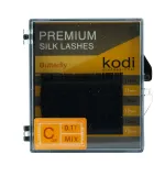 Ресницы KODI Butterfly 6 рядов черные 0,10*C 11-13
