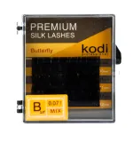 Ресницы KODI Butterfly 6 рядов черный 0,07*B 10-12
